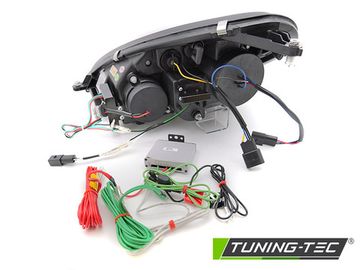 Фары передние DRL BLACK для MERCEDES R171 SLK 04-11
