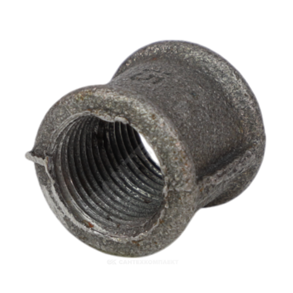 Муфта прямая чугун Ду 40 (1 1/2") ВР Fittex