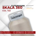 Нитки некрученые Gutermann Skala 360 (5000 метров), 1 кат. | 722 св.бежевый