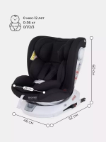 Автокресло RANT LB619 "DRIVE" isofix Active Line группа 0-1-2-3 (0-36 кг)