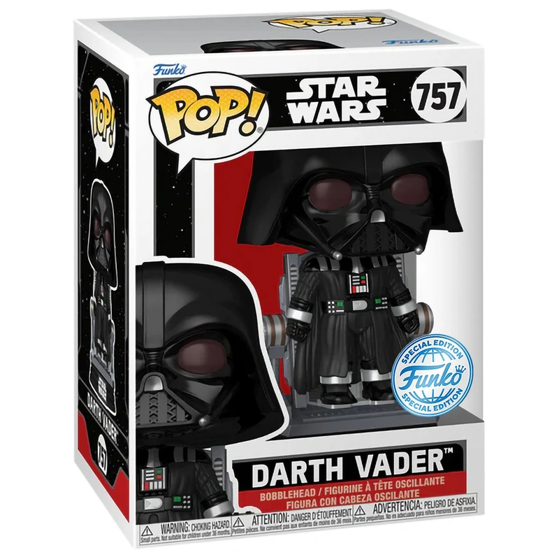 Фигурка Funko POP! Bobble Star Wars Darth Vader (Rebuild) (Exc) (757) 84530