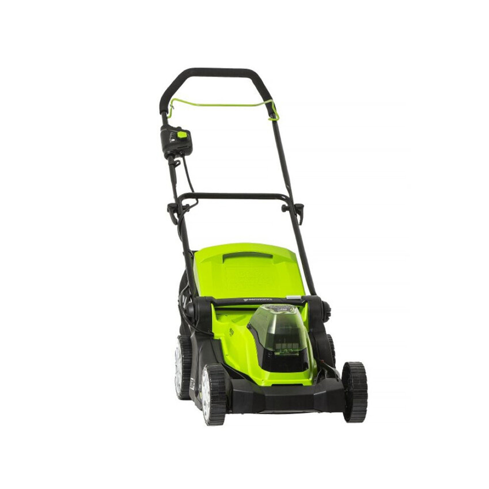 Газонокосилка аккумуляторная GREENWORKS G24X2LM41 2*24V, 41 см, без АКБ и ЗУ (2512607)