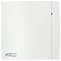 Накладной вентилятор Soler Palau SILENT-200 CZ MATT WHITE DESIGN 4C