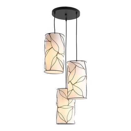 Светильник подвесной ST-Luce Черный/Бежевый E27 3*60W ROOT sl6228.403.03