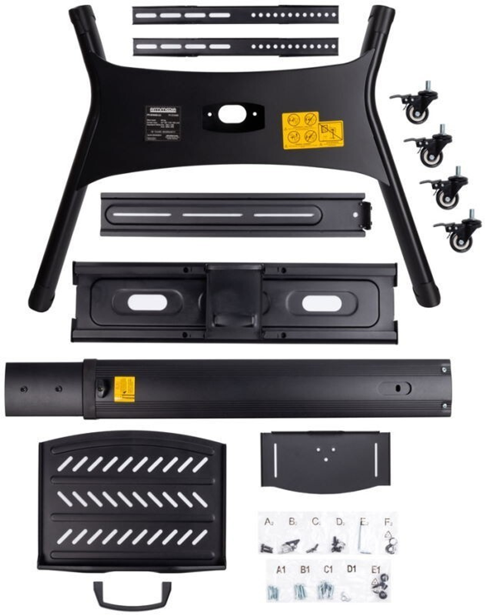 Подставка для телевизора Arm Media PT-STAND-11 черный 32;-65; макс.40кг напольный фиксированный