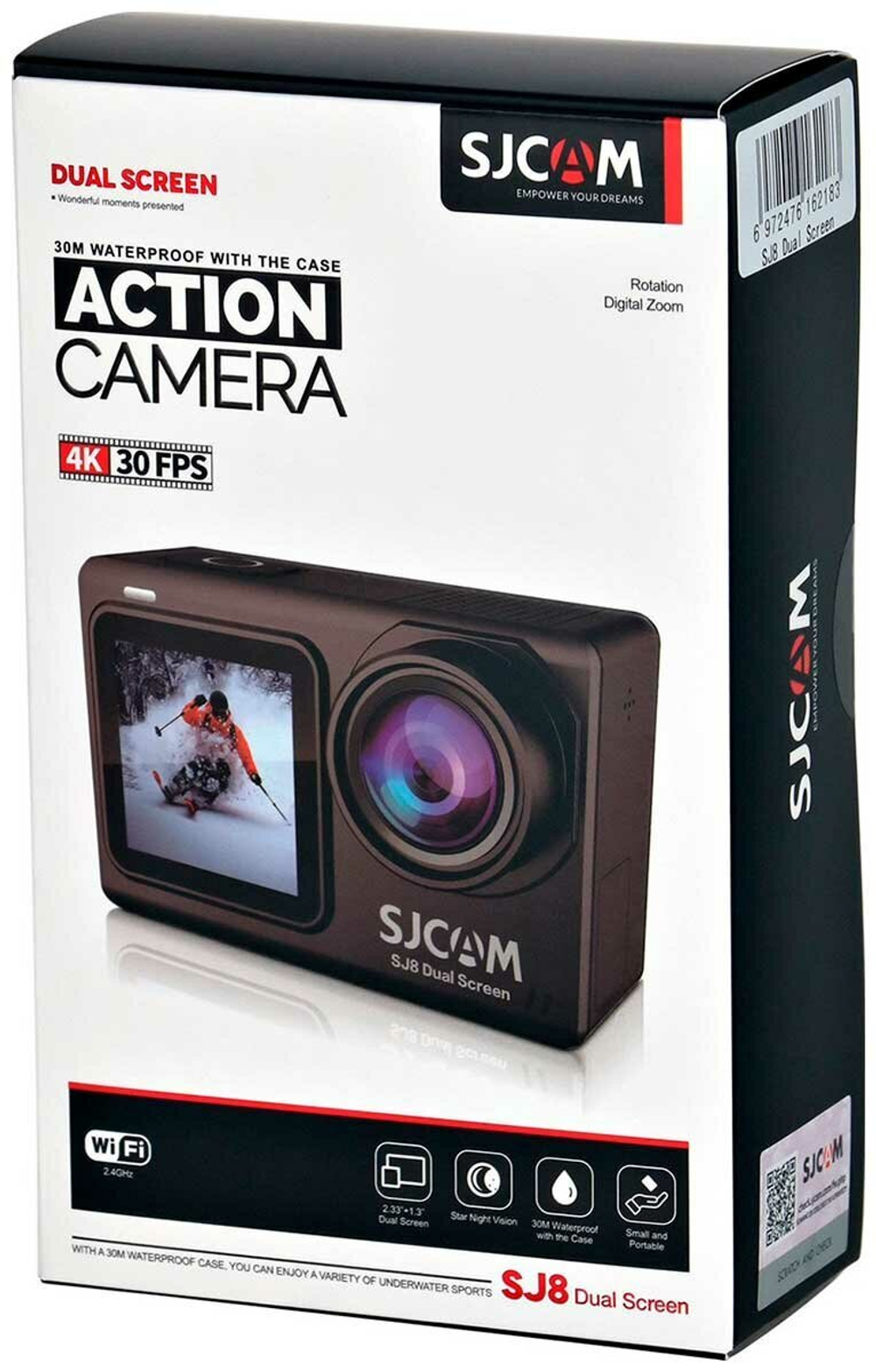 Видеокамера экшн SJCAM SJ8 DUAL SCREEN