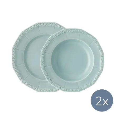 Rosenthal Столовый сервиз Maria Pale Mint на 2 персоны 1043040716710323 + 1043040716710226