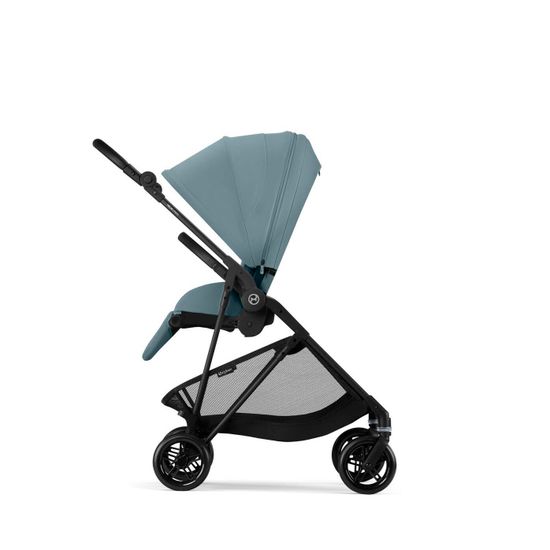 Прогулочная коляска Cybex Melio Carbon 2025 (Stormy Blue)