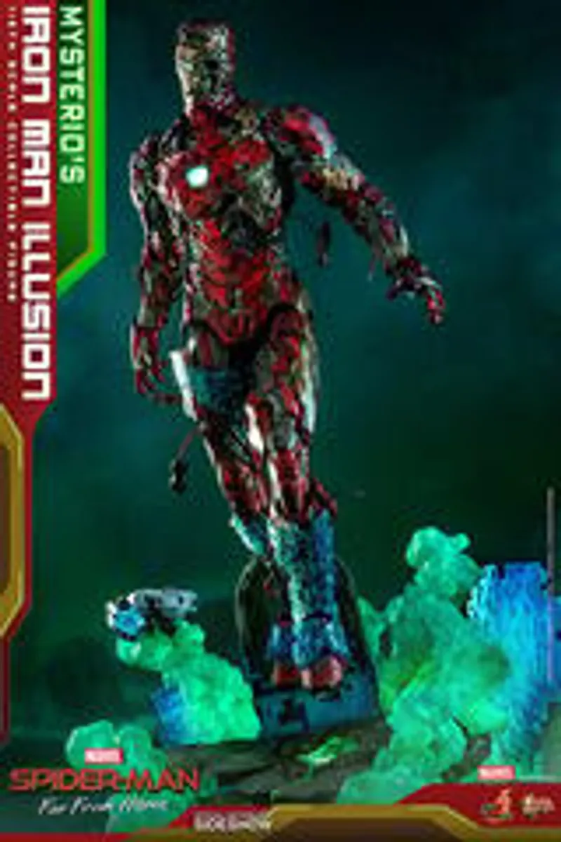 Фигурка Hot Toys Marvel Spider-Man Far From Home: Mysterio's Iron Man Illusion (Бамп)