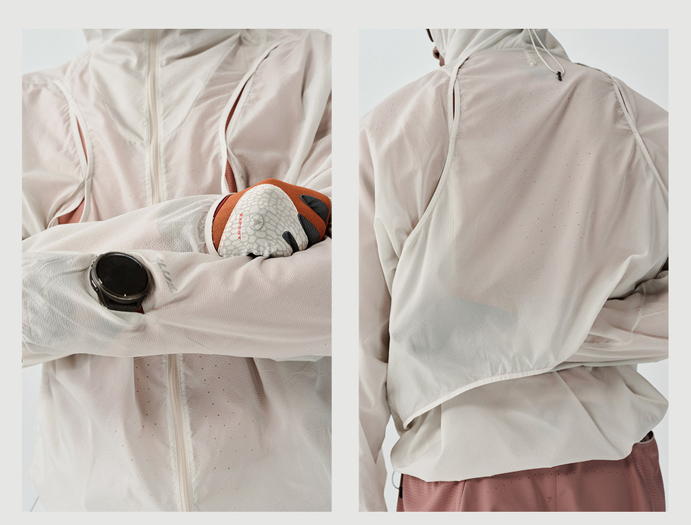 Куртка Nothomme BlueMonte Training Windbreaker серый