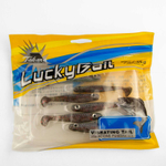 Твистер Takara LuckyBait 5107, 7.5см, 3.6гр (6шт/уп)