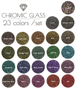 Набор Chromic Glass, 23 цвета
