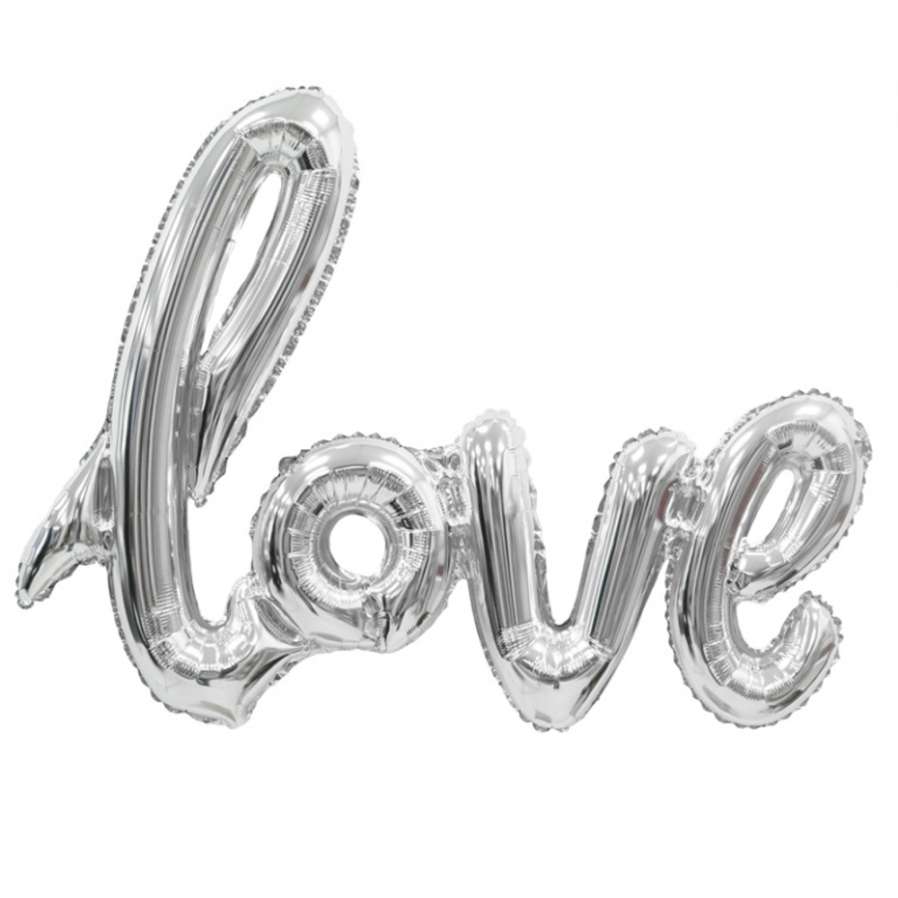 ВОЗДУХ Надпись Буквы Love (цвет в ассорт.) 39/100 см