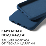 Мягкий Soft Touch чехол из силикона для GOOGLE PIXEL 8 PRO с бархатной подкладкой