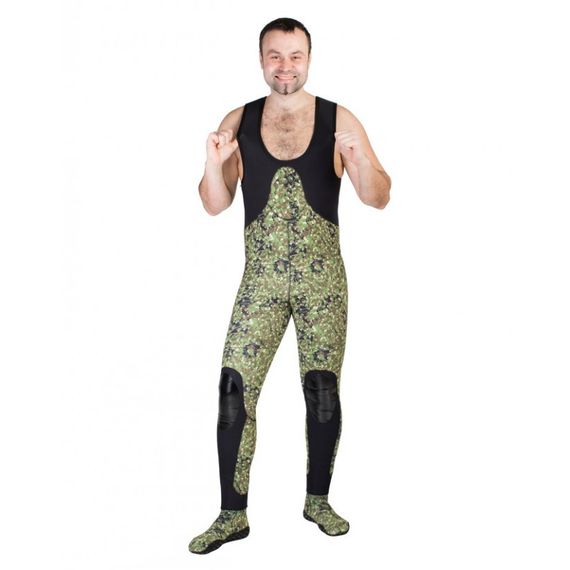 Гидрокостюм Scorpena C3 - 5 мм GREEN Camo