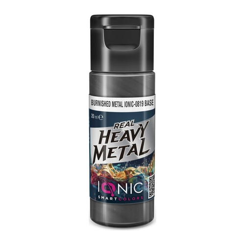 Краска Burnished Metal Base — Ionic Real Heavy Metal, 20 мл, IONIC-0819