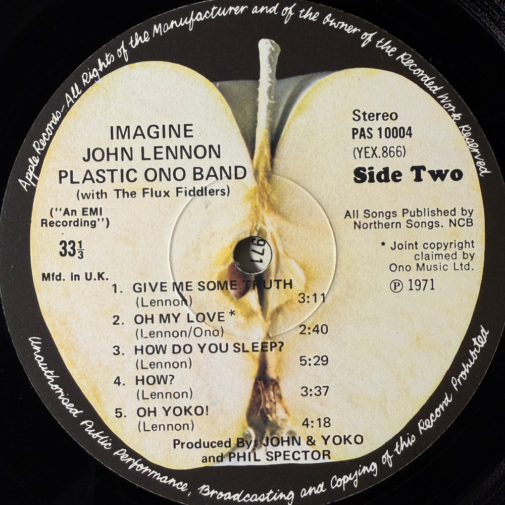 John Lennon - Imagine (Англия 1971г.)