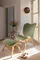 Светильник настенно-потолочный Umage Clava Up Wood, Ø49x16,4, черный дуб