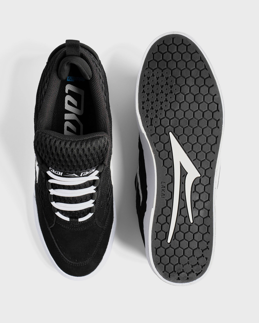 Кеды Lakai Aran: Black Suede White (Q2-26)