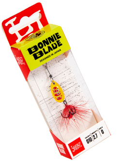 Блесна вращающаяся Lucky John BONNIE BLADE 00 02.7г 010 в блистере