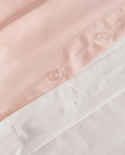ZARA HOME ДЕТСКИЙ ДВУСТОРОННИЙ ПОДОДЕЯЛЬНИК, РОЗОВЫЙ