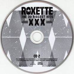 Roxette XXX (The 30 Biggest Hits) 2CD Роксет. Лучшее. Новый запечатанный музыкальный диск