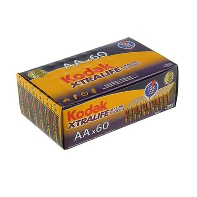 Элемент питания Kodak XTRALIFE LR6 Box60 (комплект 60 шт)