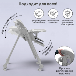 Стульчик-качель для кормления Pablo