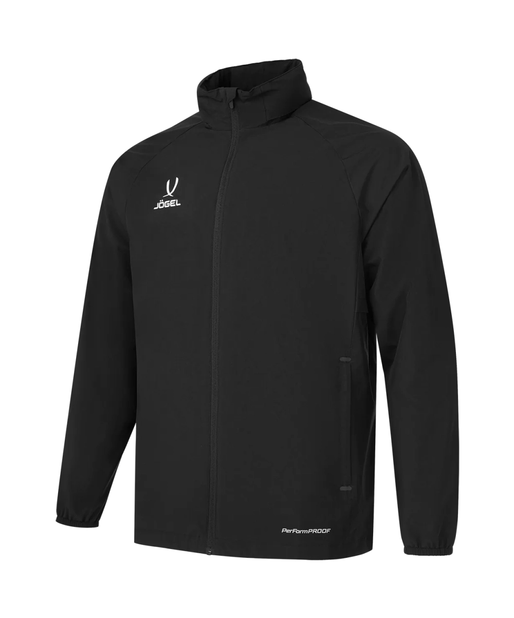 Куртка ветрозащитная JÖGEL PREMIER PerFormPROOF FZ Rain Jacket, черный