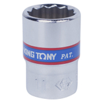 Головка торцевая стандартная двенадцатигранная 1/4", 11 мм KING TONY 233011M