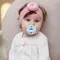 Пустышка Mibella Ортодонтическая силиконовая 0+ Синяя