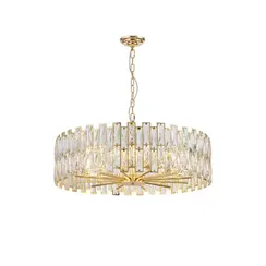 Люстра подвесная NewRgy B65-ф800*H230 H-GOLD, 12×40 Вт, золотая