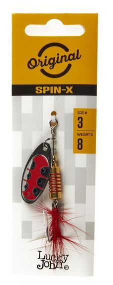 Блесна вращ. Lucky John SPIN X ROUND 03 8,0г SX1