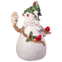 ФИГУРКА "СНЕГОВИК" 13,8*8,8*15 СМ