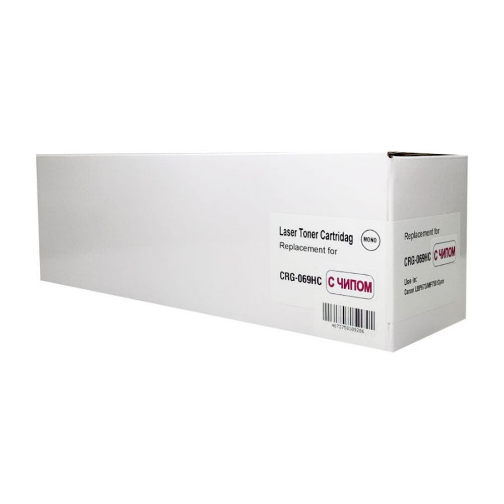 Картридж UNITON, аналог CANON 069HC для LBP-673/MF752/754 голубой (5,5K) Premium Eco