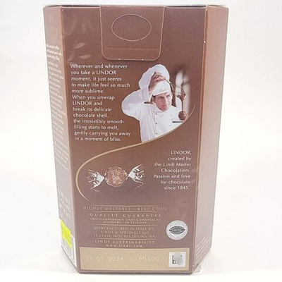 Конфеты Lindt Lindor "HAZELNUT" молочный шоколад с лесным орехом 200 г (из Финляндии)
