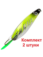 Блесна для рыбалки колебалка НЕРКА FIRE 26 г.