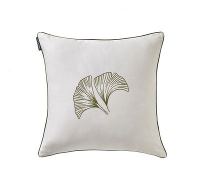 Подушка декоративная GINGKO OLIVE 45х45 Blanc des Vosges 45x45 Зеленый