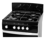 Плита газовая DE LUXE 5040.38г (щ) черн.