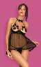 Delishya babydoll Black