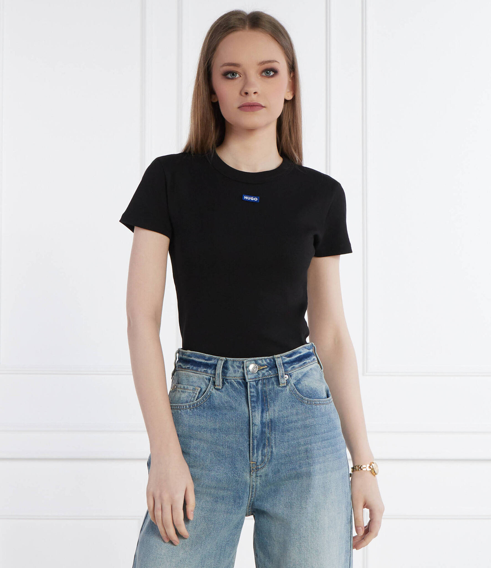 Футболка Baby Tee_B Hugo Blue - черный(50510749)