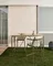 Барный стол Salguer 140x70х96 см, массив акации, коричневая сталь