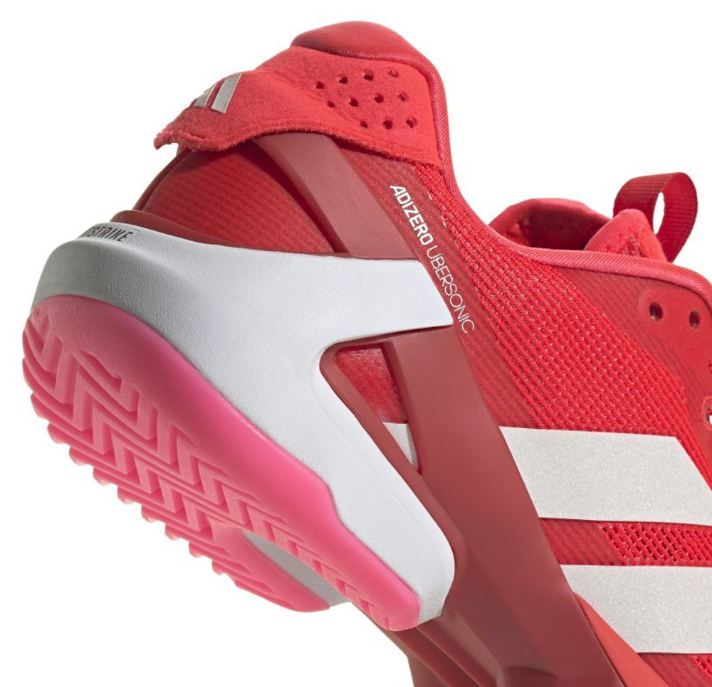 Женские Кроссовки теннисные Adidas Adizero Ubersonic 5 W - красный