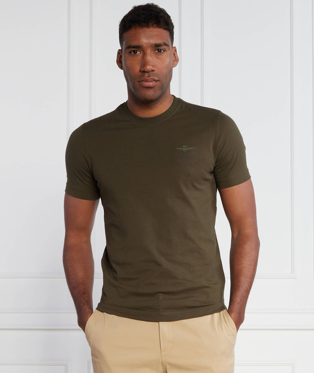 Футболка Aeronautica Militare - хаки(TS2129J609)