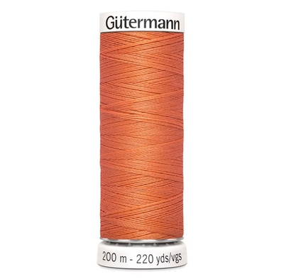 Нить Sew-All 200 м, Gutermann, 895 золотисто-персиковый