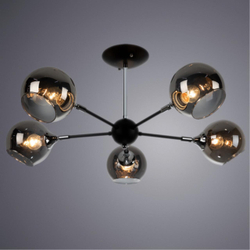Люстра Arte Lamp Lagos A2708PL-5BK