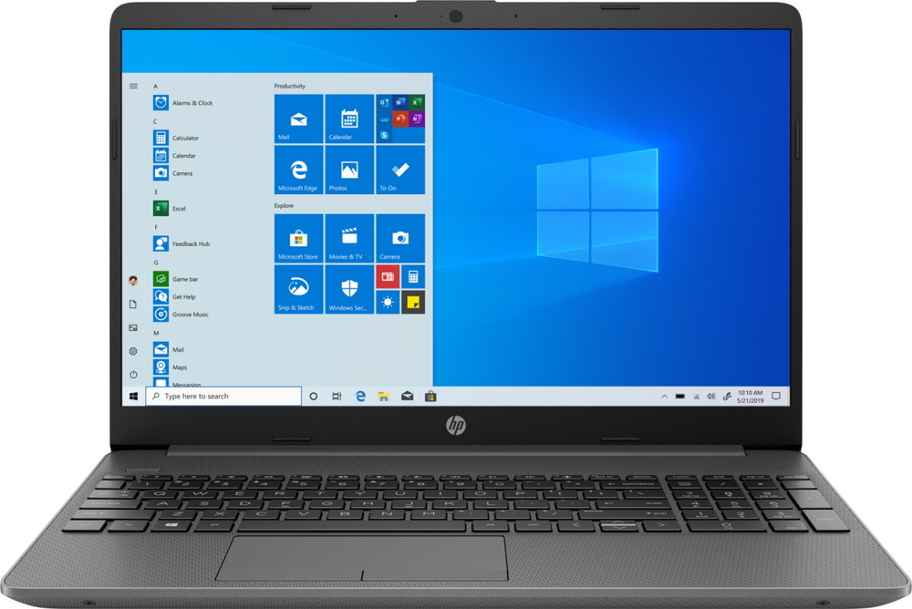 Ноутбук HP 15-dw1169ur Pentium Gold 6405U/4Gb/SSD512Gb/Intel UHD Graphics/15.6;/IPS/FHD (1920x1080)/Free DOS/grey/WiFi/BT/Cam 2X0S7EA