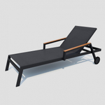 Шезлонг Ideal Patio СПОНДА карбон