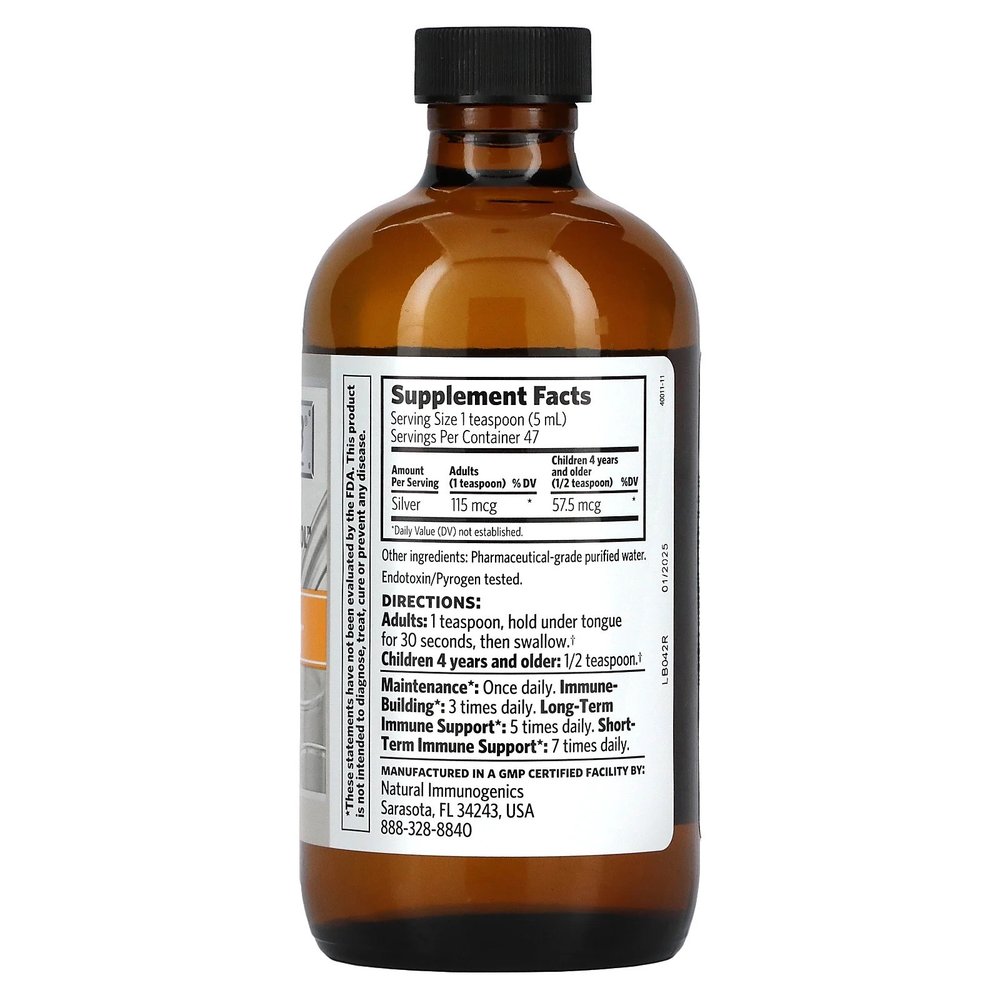 Sovereign Silver, Argentyn 23, Professional Bio-Active Silver Hydrosol, 236 ml