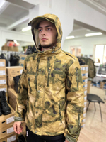 Куртка тактическая softshell мох